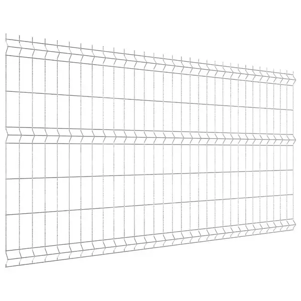 Plotový panel 3D 123x2500 mm drát 3,1 mm - pozink