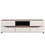 Tv stolek Lionel Li01 dub sonoma/bílá