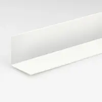 Profil uholníkový PVC bily satina 50x50x100