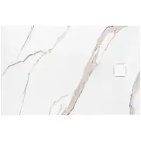 Sprchová vanička obdélníková Magnum Carrara White 90x120x2,5 Rea K7006