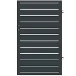 PLOTOVÁ BRANKA SALERNO PRAVÁ 90x150 ZN RAL7024 MAT