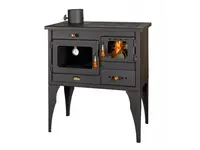 Sporák na tuhé palivá PRITY 1P34L ľavý vývod HO958