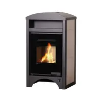 Kamna s výměníkem AQUAFLAM VARIO BARMA 11/5kW dlažba Bělený Dub FLHSF34-003