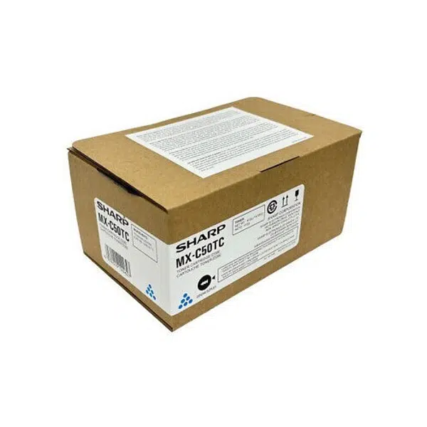 Sharp MXC50TC azurový (cyan) originální toner
