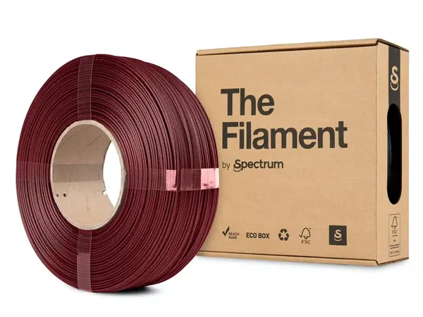 "The Filament" by Spectrum TF-24103, ReFill PLA CF, 1,75mm, 1000g, Červený (Red)