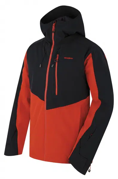 Husky Mistral M XXL, black/blue red Pánská lyžařská bunda