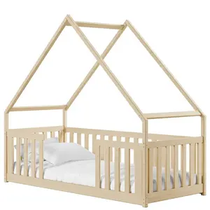 Posteľ Domček Bee 90x200 borovica