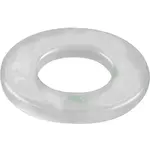 Podložky plastové biele 10,5x20x2,0mm