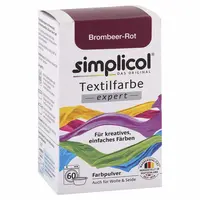 Simplicol farba na textil Ostružinová červená 150 g