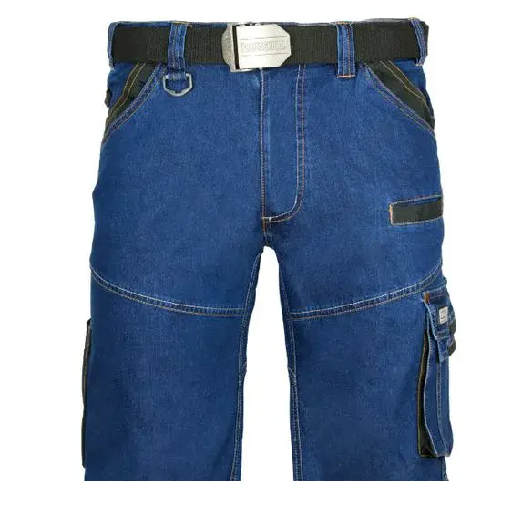 Džínové pracovní kalhoty po kolena M