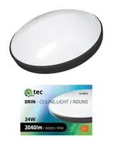 Svitidlo QTEC 24W 4000K Black