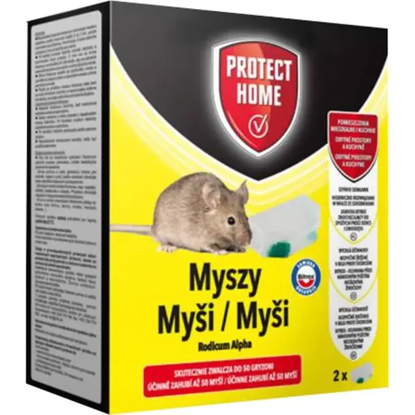 Rodenticid Rodicum Alpha 2x2x5 g