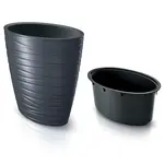 Kvetináč MAZE - Antracit
