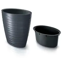 Kvetináč MAZE - Antracit