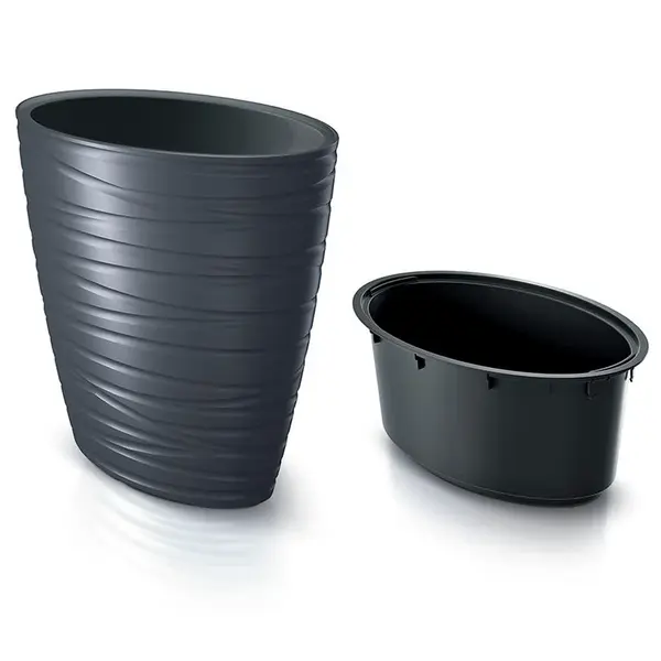 Kvetináč MAZE - Antracit