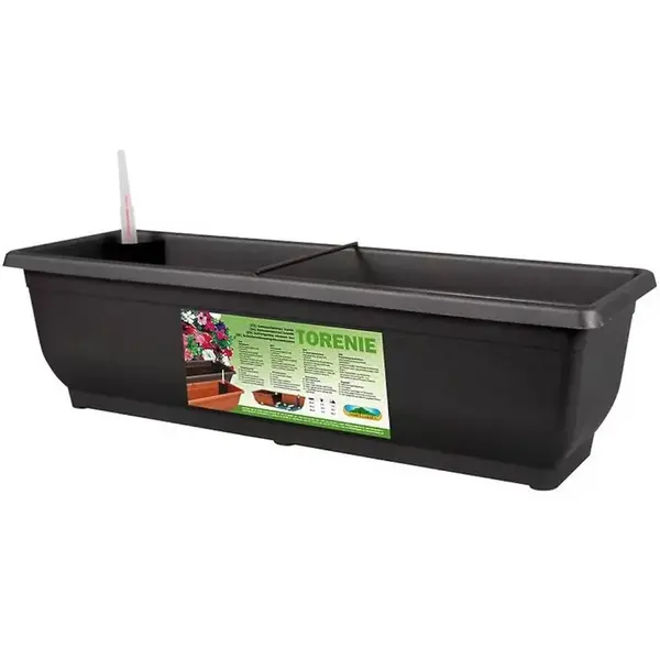 Kvetináč Samonav Torenie 75 cm/antracit