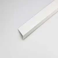 Rohový Profil PVC Bílý Satén 25x20x1000