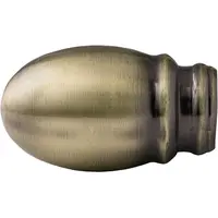 Ukončenie kovové 19mm Aida antické zlato (2ks)