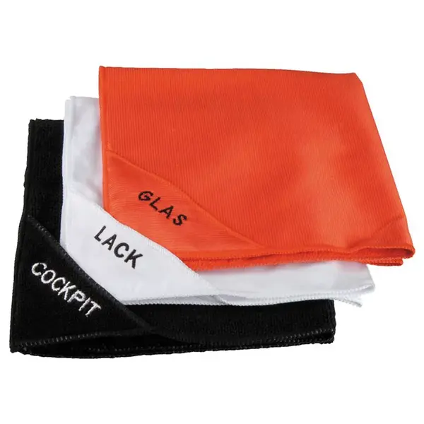 Nigrin Súprava  mikrovláknových utierok  (lak, sklo, interiér vozidla) 3ks