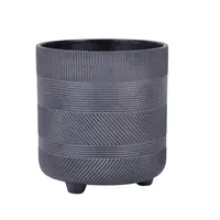 Kvetináč LC5006 čierna 13x15 cm