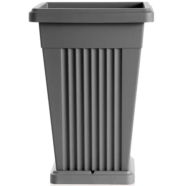 Kvetináč Piramide sivá