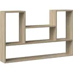 Regál závěsná Bilbao 4p sonoma