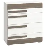 Komoda Blanco 08 86 borovica snežná/new grey