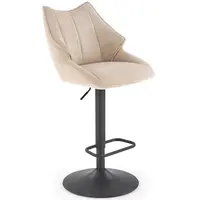 Barová židle H122 béžová/černá