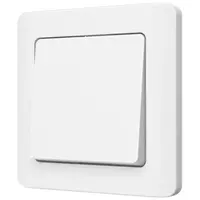 Krížový spínač SILVA white 46127