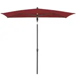 Plážový slnečník ACTIVE 200x120 cm bordo