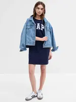 GAP Tričkové šaty s logem - Dámské