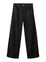 MANGO Džínsy 'VALENTIN'  čierny denim