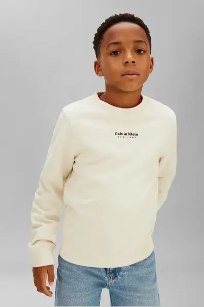 Dětská bavlněná mikina Calvin Klein Jeans