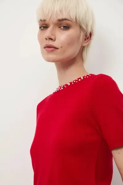 Tričko Medicine dámské, červená barva