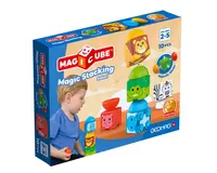 Geomag Magicube Safari magnetická stavebnice 10 dílků