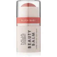 MUA Makeup Academy Beauty Balm krémová tvářenka v tyčince odstín Blush Baby 4 g