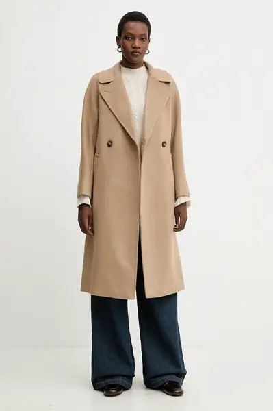 Weekend Max Mara Vlněný kabát Weekend Max Mara RESINA