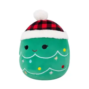 Squishmallows Vánoční stromeček - Leama, 20 cm