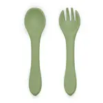 Petite&Mars Take&Match Silicone Cutlery příbor Sweet Pea 6m+ 2 ks