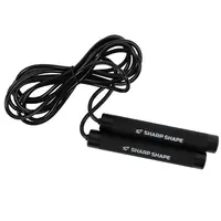 SharpShape Zátěžové švihadlo 90 g černé