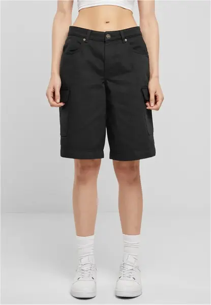 Women's cargo shorts black