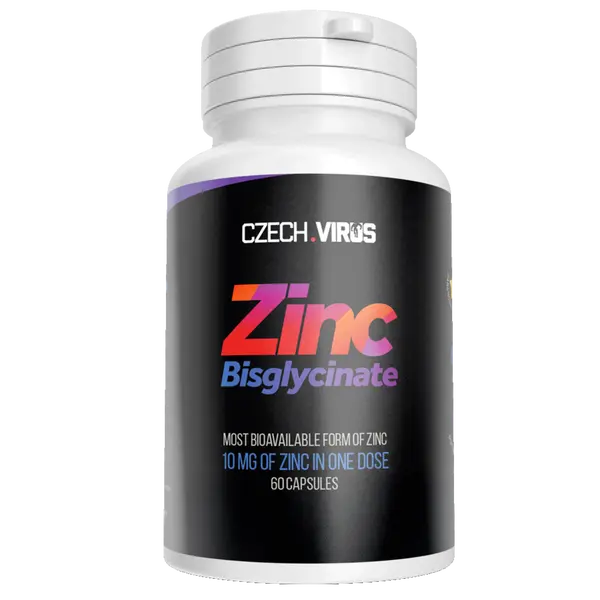 Czech Virus Zinc Bisglycinate - 60 kapslí