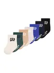 GAP Ponožky  béžová / modrá / námornícka modrá / zelená / orgovánová / čierna