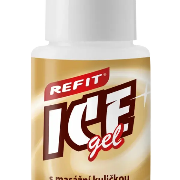 Refit Ice Masážní gel s kostivalem a kaštanem roll–on 80 ml