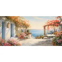 MALBA NA PLÁTNĚ, pláž a moře, 115/55 cm