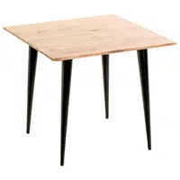 XXXL ODKLÁDACÍ STOLEK, akácie, černá, barvy akácie