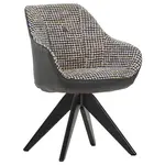 Novel ŽIDLE S PODRUČKAMI, vzhled kůže, žinylka, žlutá, modrá, černá