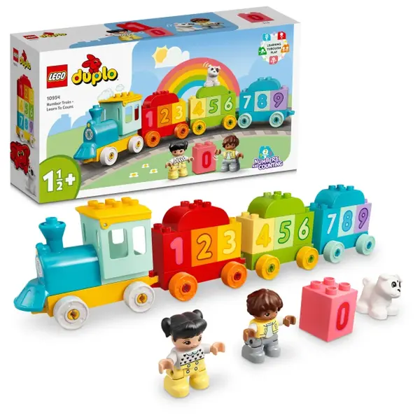 LEGO® DUPLO® 10954 Vláček s čísly – Učíme se počítat