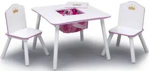BHome Dětský stůl s židlemi PRINCEZNY