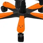 Krytky na kříž na DXRacer kovový velký, oranžové, CE, IS, KS, SJ, WY, BF, TS, sada 5 ks